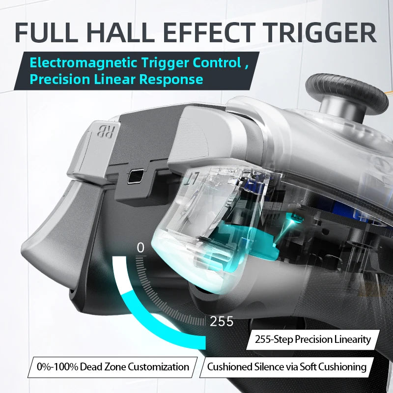 MACHENIKE G5 Pro Elite Wireless Controller — Hall Trigger & Mecha Buttons | PC, PS5, PS4, Xbox