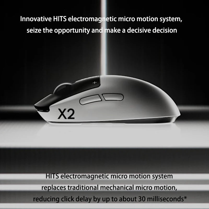 LOGITECH PRO X2 SUPERSTRIKE Wireless Gaming Mouse Professional Gaming Mouse 44000DPI HITS Sensing For PC Gamers