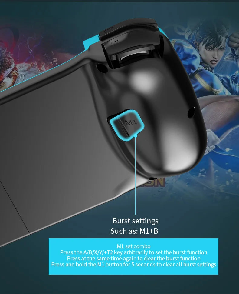 COSMIC-BYTE D3 Mobile Gaming Controller — Expandable Gamepad | Android, iOS