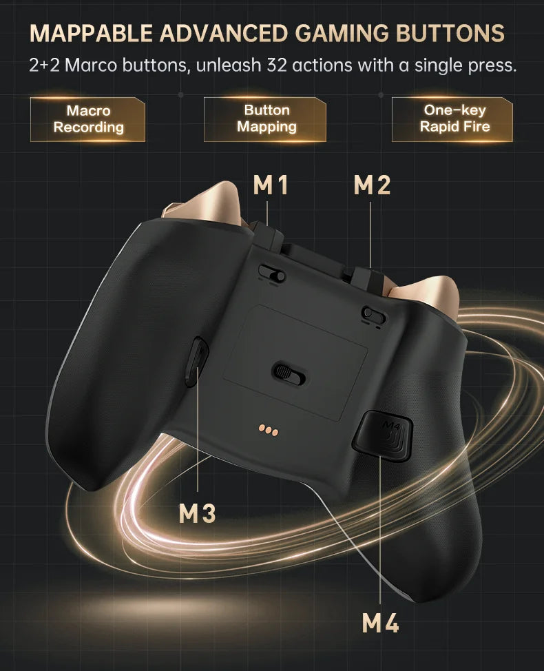 MACHENIKE G5Pro V2 Wireless Controller — 1000Hz, RGB Dock | PC, PS5, PS4, Xbox