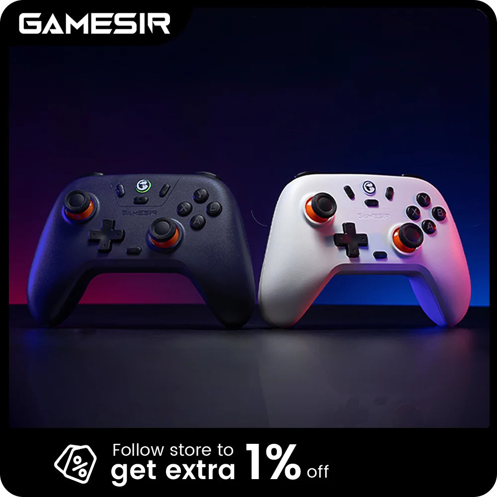 GAMESIR Nova Lite Wireless Gamepad — Hall Effect Joysticks | Xbox, PS5, PS4, PC, Android, IOS
