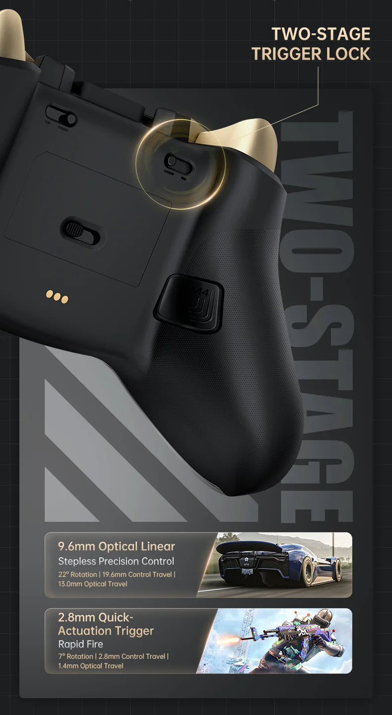 MACHENIKE G5Pro V2 Wireless Controller — 1000Hz, RGB Dock | PC, PS5, PS4, Xbox