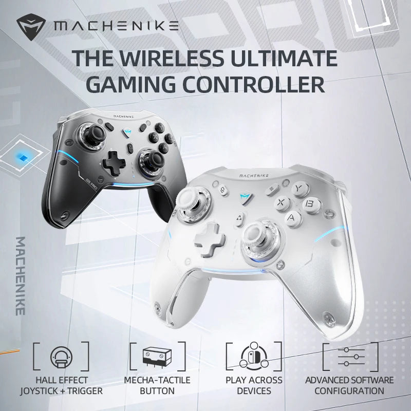 MACHENIKE G5 Pro Elite Wireless Controller — Hall Trigger & Mecha Buttons | PC, PS5, PS4, Xbox