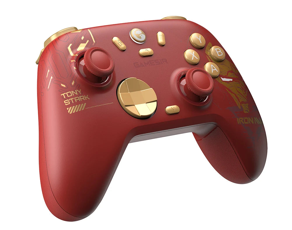 GAMESIR Nova 2 Lite Iron Man Edition Wireless controller | TMR Joysticks & Motion Control | Xbox, PS5, PS4, PC