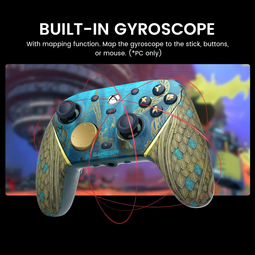 GAMESIR G7 Pro Wireless Controller — WUCHANG Edition | TMR Joysticks & Motion Control | Xbox, PS5, PS4, PC