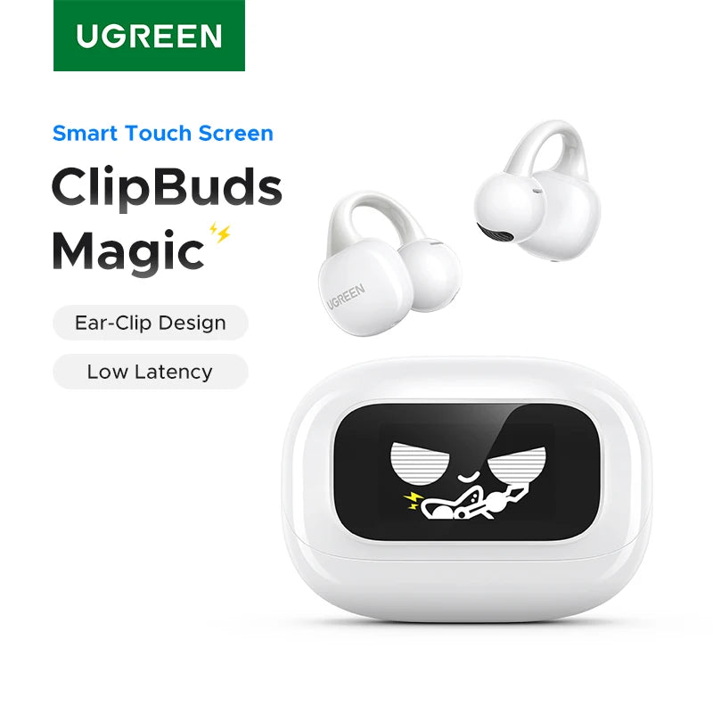 UGREEN AuraClip Pro — Open Ear Wireless Earbuds