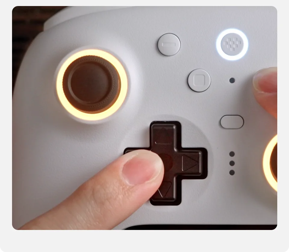 8BITDO Pro Wireless Controller — TMR & Hall Effect Joysticks | PC, Switch, PS4, PS5,Windows