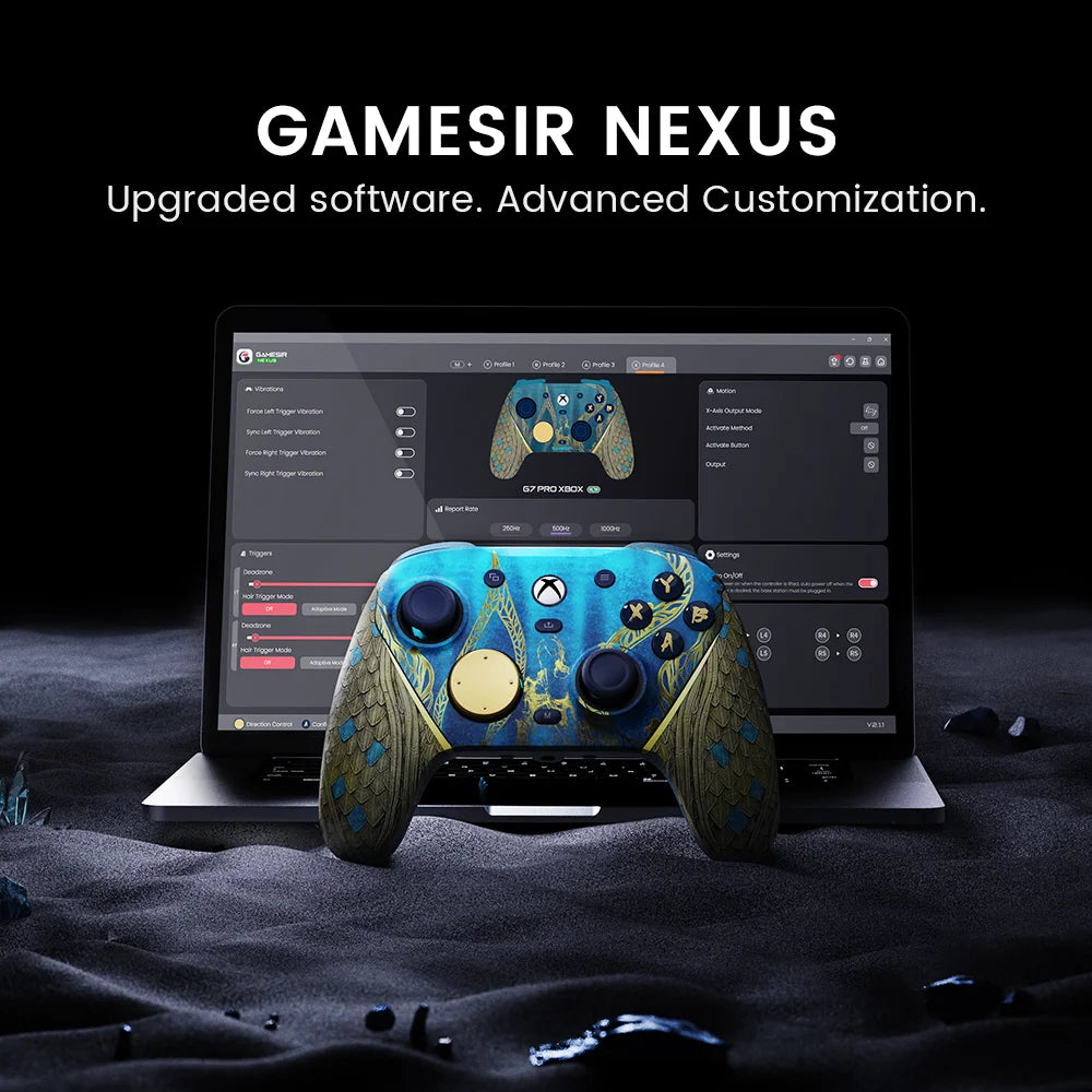 GAMESIR G7 Pro Wireless Controller — WUCHANG Edition | TMR Joysticks & Motion Control | Xbox, PS5, PS4, PC
