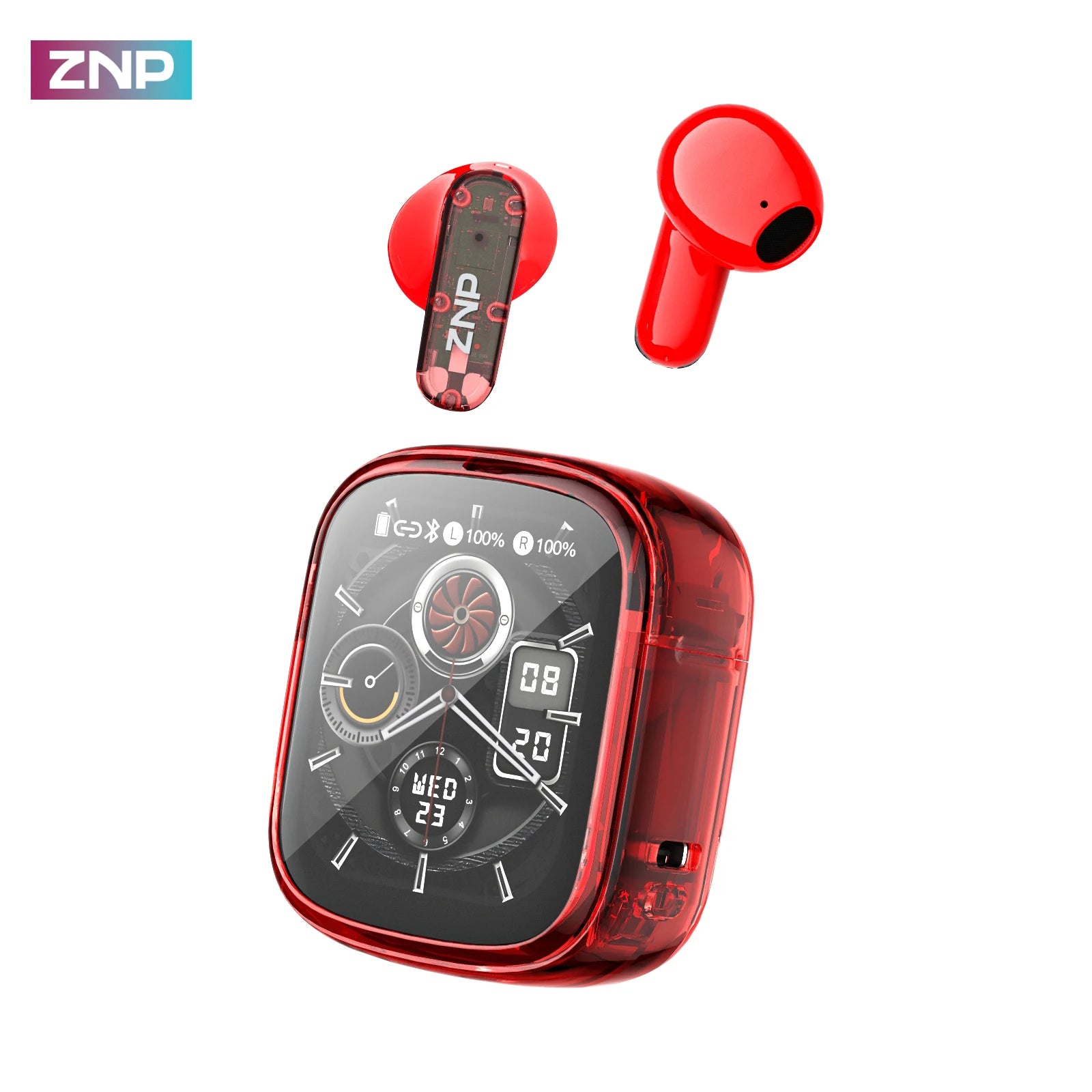 ZNP N02 AI Earbuds — Open Ear with Real-Time Translation