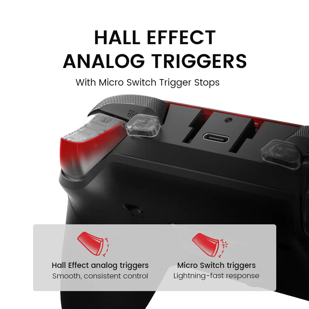 GAMESIR G7 Pro Xbox Controller for Xbox Series X|S, Xbox One X|S, Steam, PC, Android Phone - Hall Effect, Charging Dock, Gyro