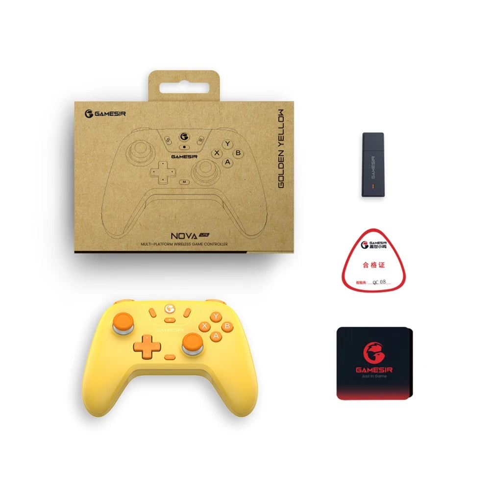 GAMESIR Nova Lite Wireless Gamepad — Hall Effect Joysticks | Xbox, PS5, PS4, PC, Android, IOS