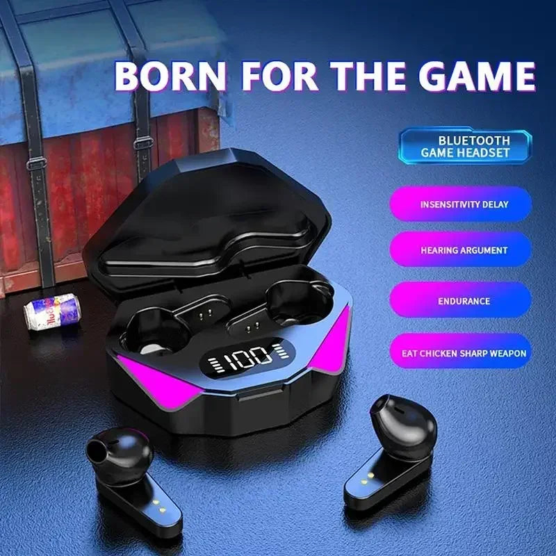 ASUS ROG Wireless Gaming Earbuds with bluetooth and in-build Mic with 9D Stereo sound quality
