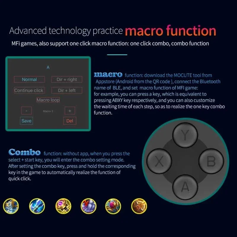 Playstation Bluetooth Mobile Gaming Controller