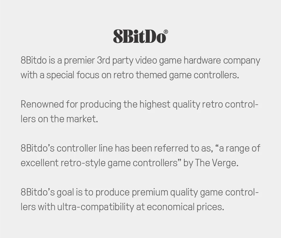 8BITDO Pro Wireless Controller — TMR & Hall Effect Joysticks | PC, Switch, PS4, PS5,Windows