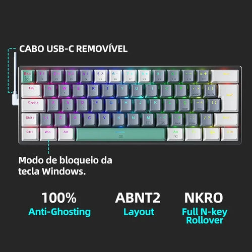 AeroStrike 60% Mechanical Keyboard