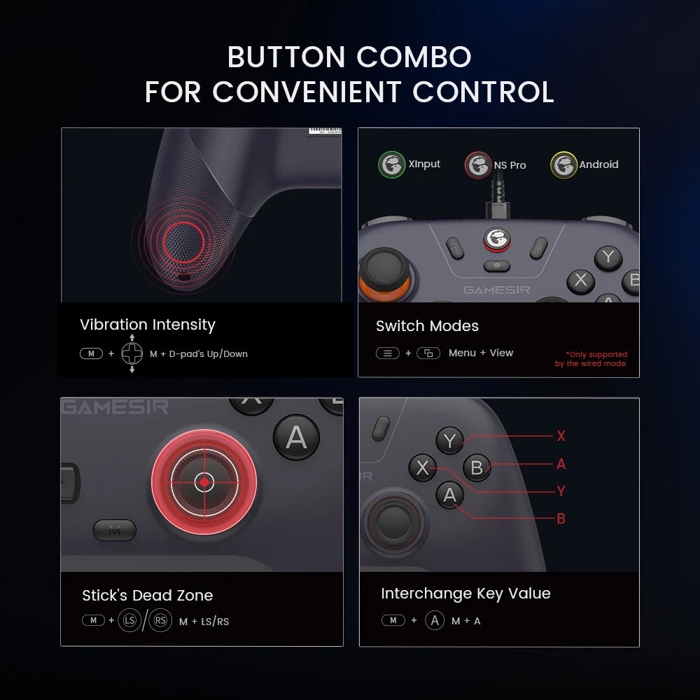 GAMESIR Nova Lite Wireless Gamepad — Hall Effect Joysticks | Xbox, PS5, PS4, PC, Android, IOS