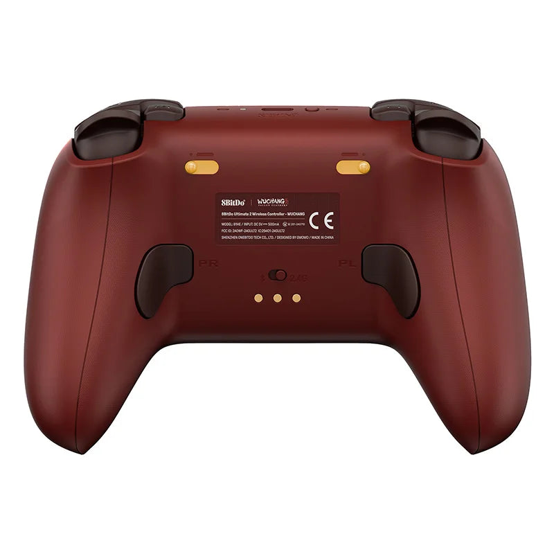 8BITDO Ultimate 2 Wireless Controller — WUCHANG Edition | TMR Joysticks & Motion Control | PC, Android | Xbox, PS5, PS4