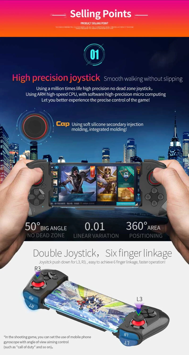 Playstation Bluetooth Mobile Gaming Controller
