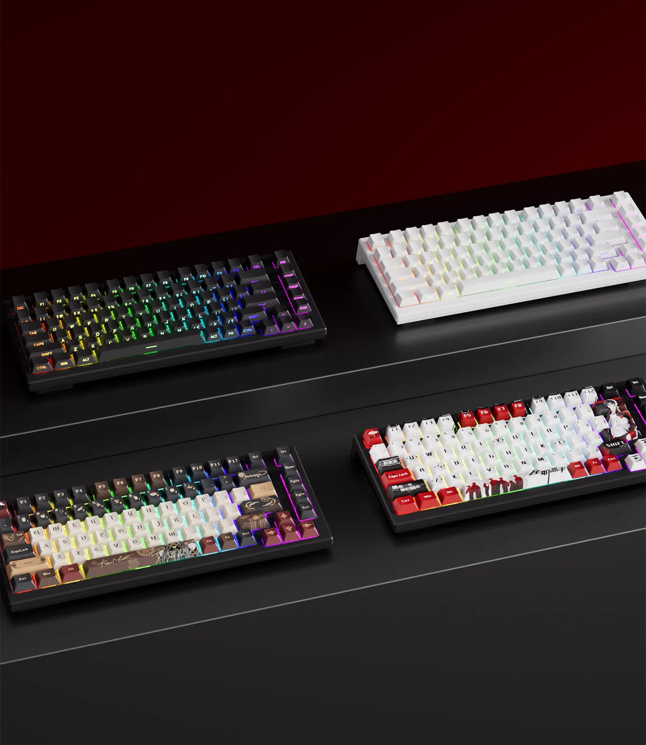 AKKO TAC75 HE Magnetic Switch Keyboard 75% Gaming Keyboards Rapid Trigger 0.005mm 8K RGB Lights for Esports players