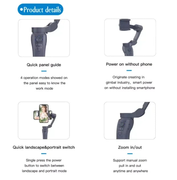 Digitech's Pro 3-Axis AI Gimbal for Smartphones