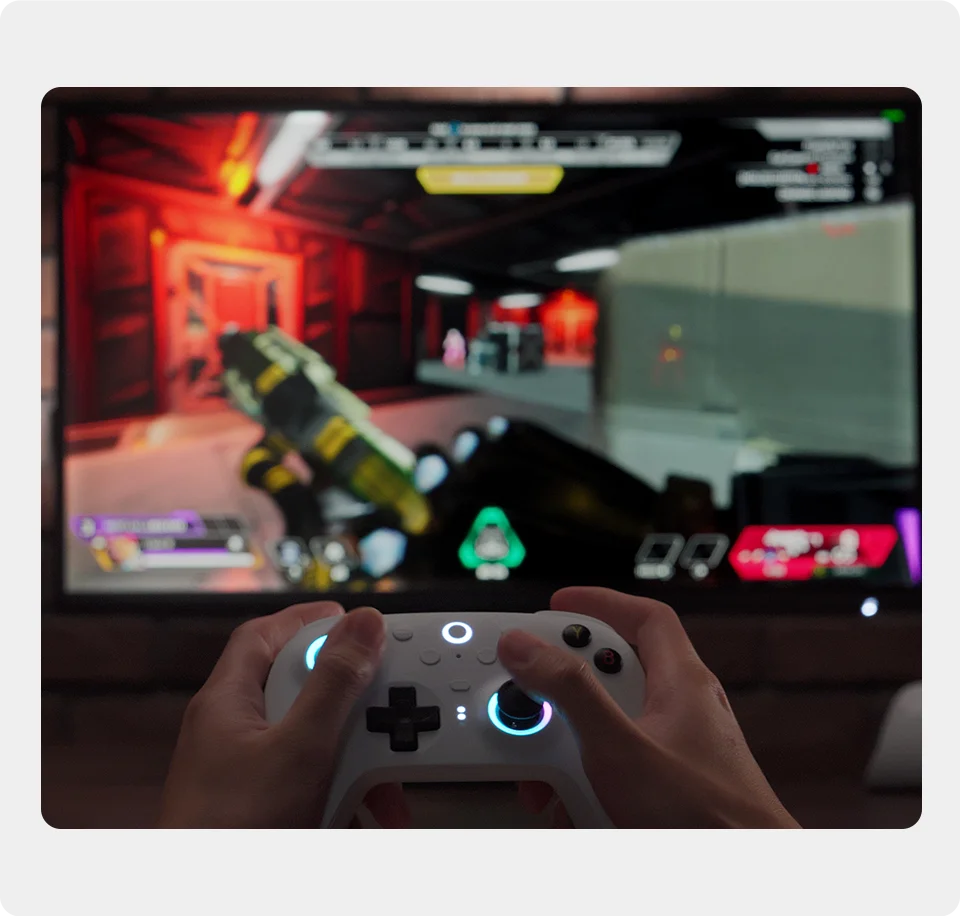8BITDO Pro Wireless Controller — TMR & Hall Effect Joysticks | PC, Switch, PS4, PS5,Windows