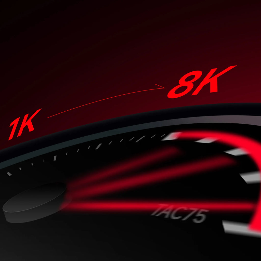 AKKO TAC75 HE Magnetic Switch Keyboard 75% Gaming Keyboards Rapid Trigger 0.005mm 8K RGB Lights for Esports players