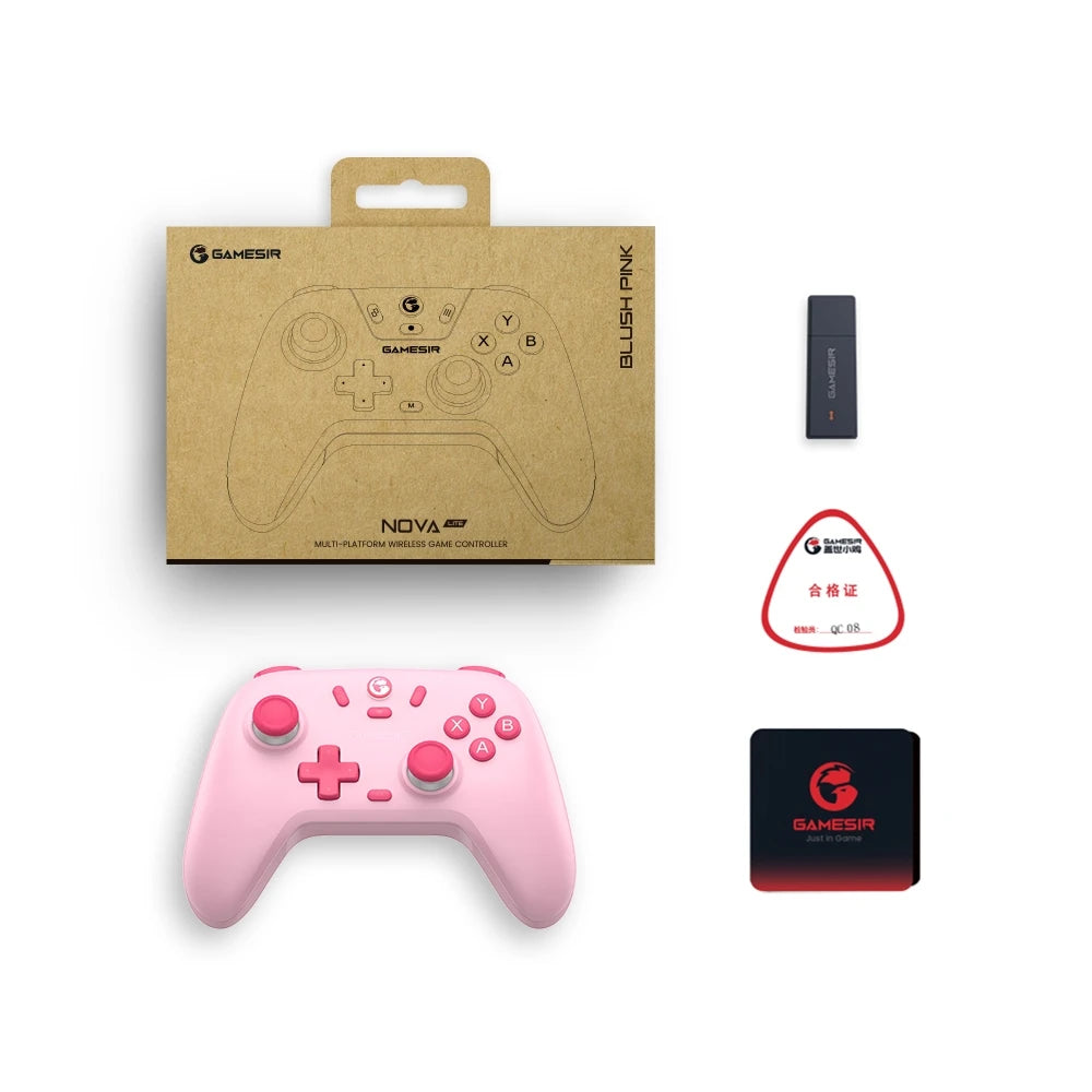 GAMESIR Nova Lite Wireless Gamepad — Hall Effect Joysticks | Xbox, PS5, PS4, PC, Android, IOS