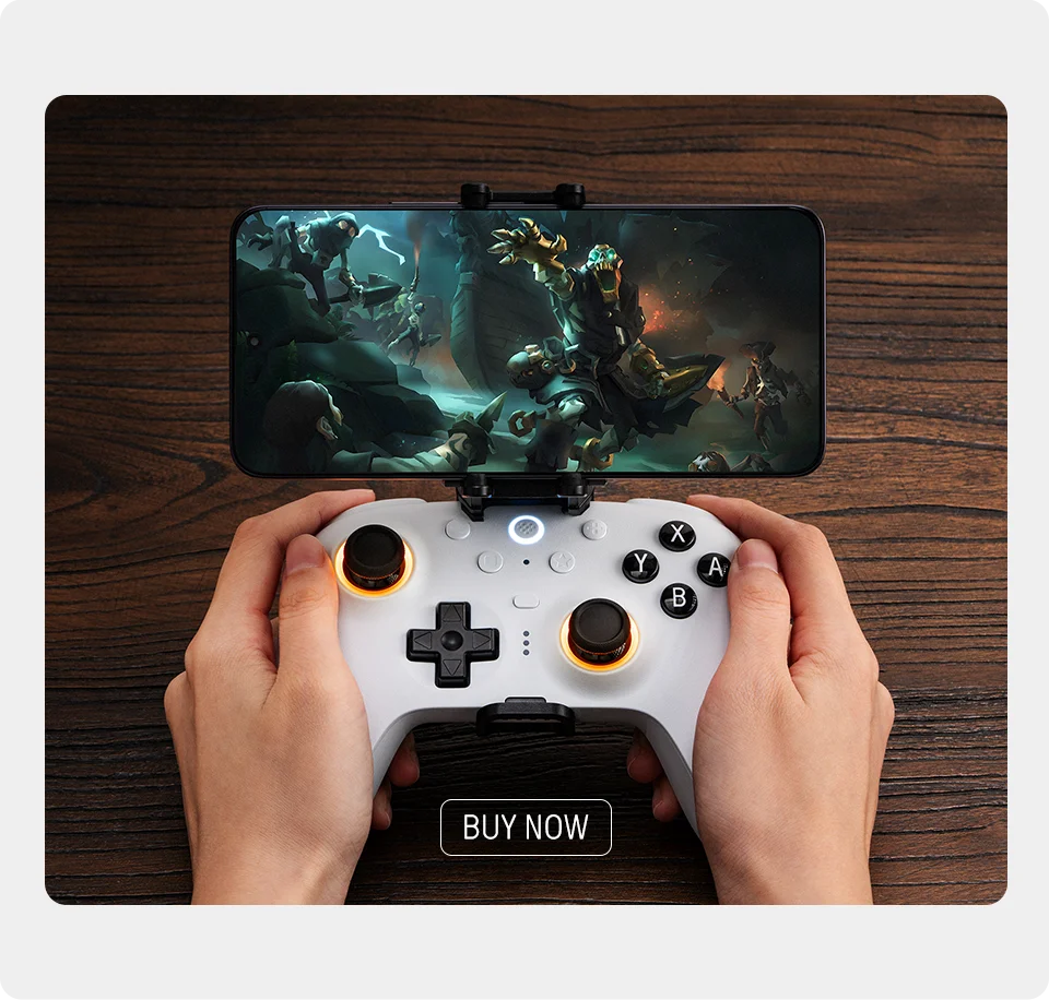 8BITDO Pro Wireless Controller — TMR & Hall Effect Joysticks | PC, Switch, PS4, PS5,Windows